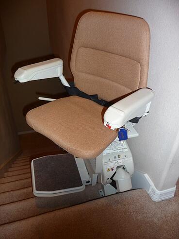 Great stairlift with swivel seat